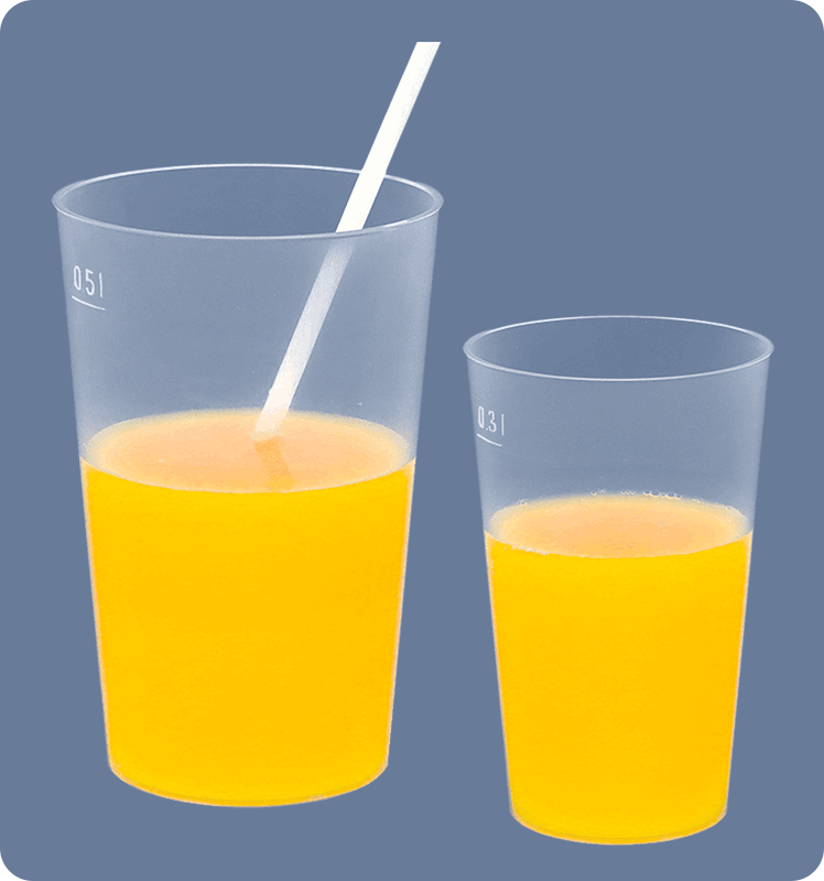 Mehrweg Trinkbecher