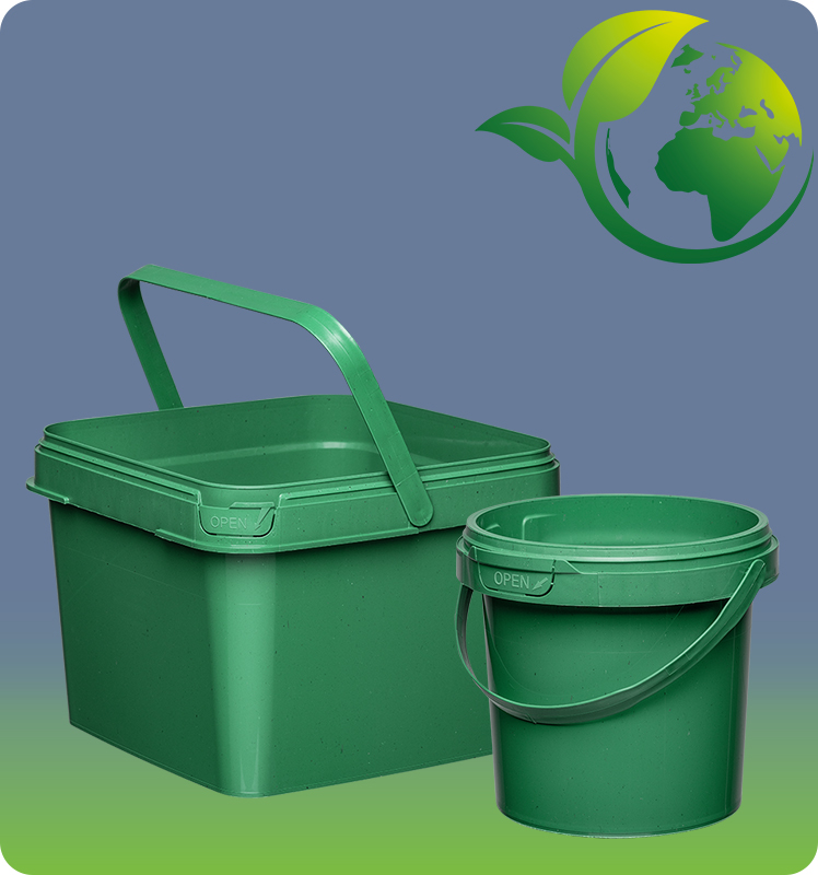 Recycling Buckets Re90 / GREEN