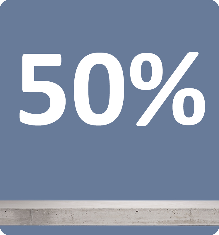 Sale -50 %