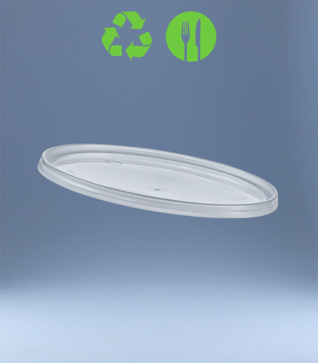 LID FOR 4,5 AND 5,5 L ROUND-BUCKET / TRANSP.