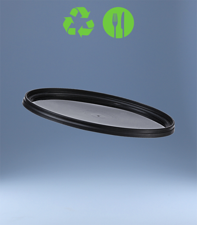 LID FOR 4,5 AND 5,5 L ROUND-BUCKET / BLACK