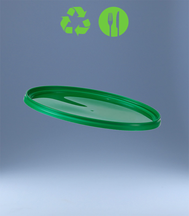 LID FOR 10,8 AND 8 L ROUND-BUCKET / TOP (BH) GREEN