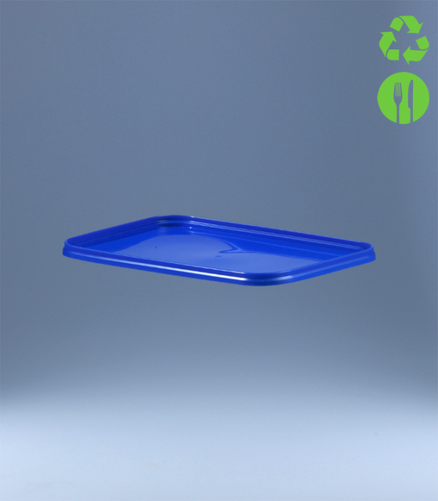 LID FOR SQUARE-BUCKET 5 L AND 10,6 L EKO / BLUE
