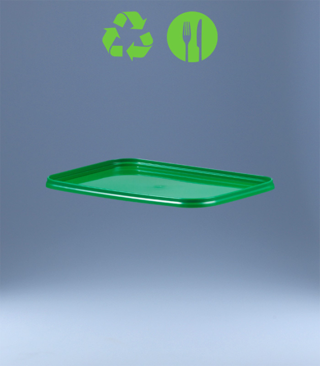 LID FOR SQUARE-BUCKET 5 L AND 10,6 L EKO / GREEN