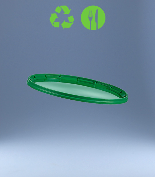 LID FOR ROUND-BUCKET DM 326 mm / GREEN