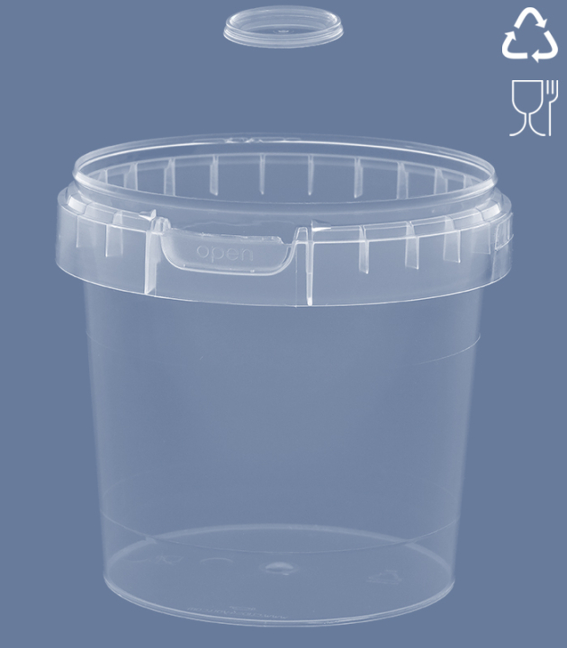 ROUND-CUP 650 ML / EKO Ø 109 mm / TRANSP.