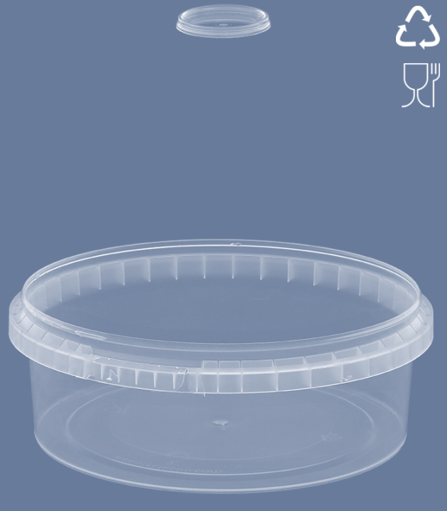 ROUND-CUP 500 ML / Ø 146 mm / TRANSPARENT