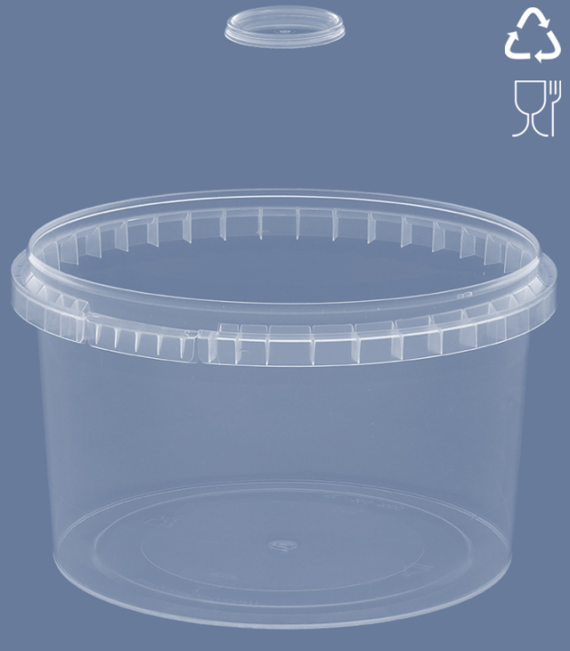ROUND-CUP 1.000 ML / Ø 146 mm / TRANSPARENT