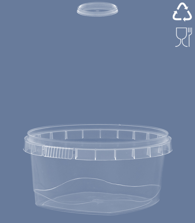 ROUND-CUP DESIGN 200 ML / Ø 94 mm / TRANSPARENT