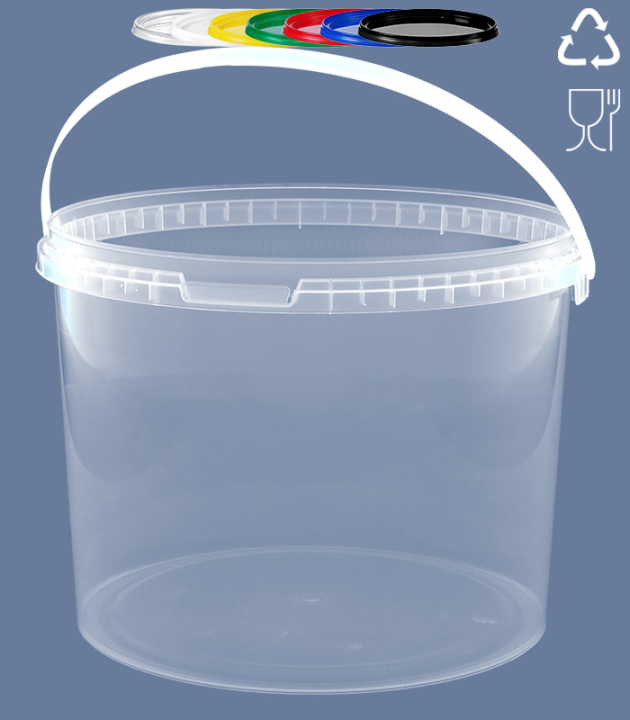 ROUND-BUCKET 10,9 L EKO (LB) / TRANSPARENT