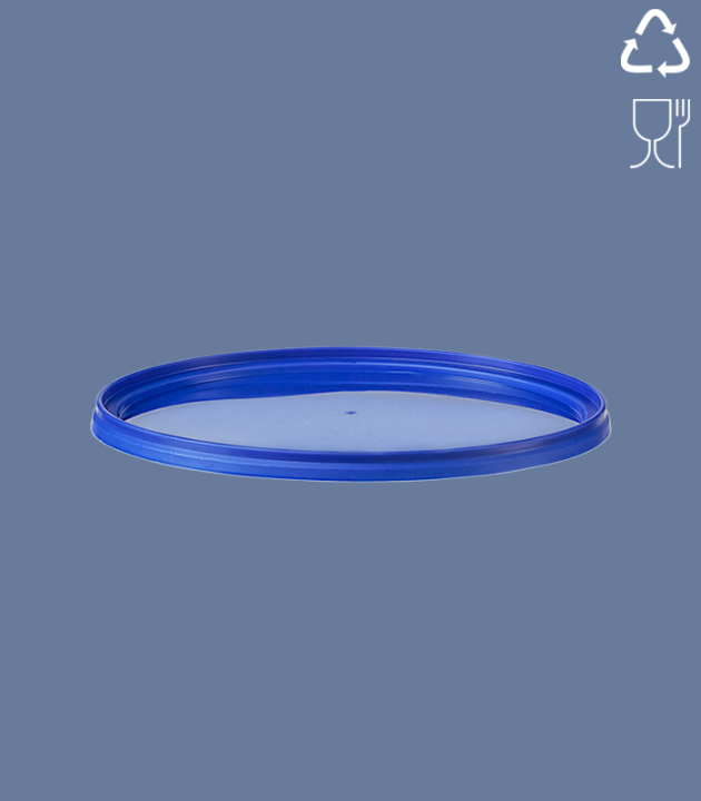 DECKEL ZU 10,9 L RUND-EIMER / EKO (LB) BLAU