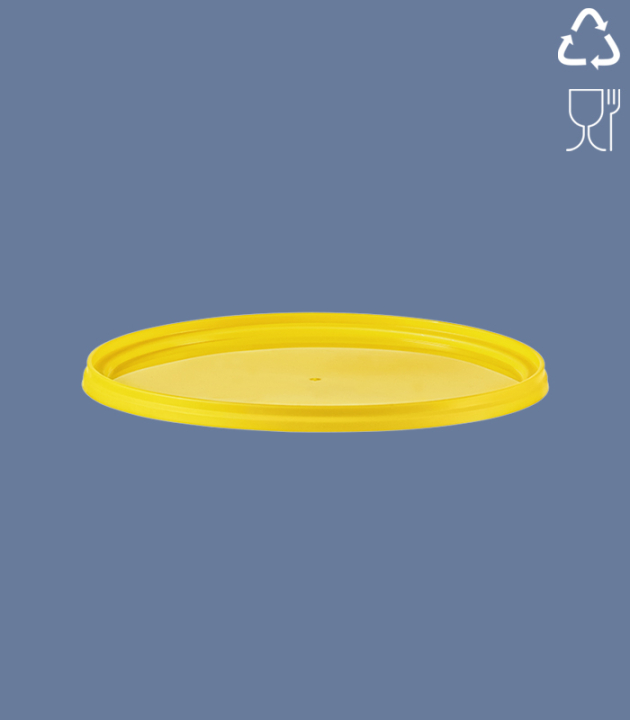 LID FOR 10,9 L ROUND-BUCKET / EKO (LB) YELLOW