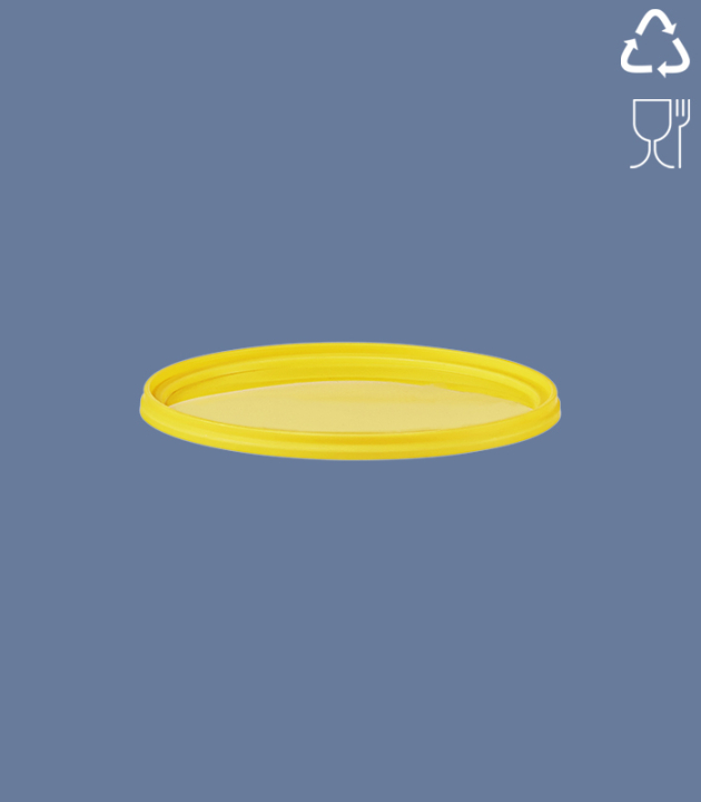 LID FOR 2,5 L ROUND-BUCKET / YELLOW