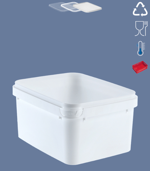 LOGIFLEX 1700 ML / 178 X 139 MM / WHITE (DF -18°C)