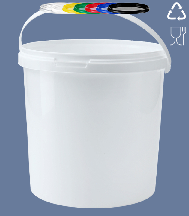 ROUND-BUCKET 10,8 L TOP (BH) / WHITE