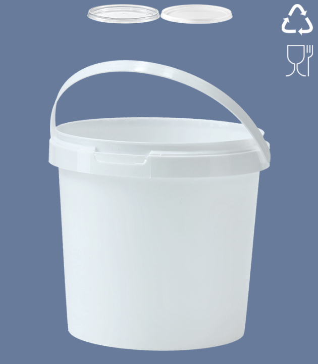 RUND-EIMER 1,6 L / WEISS