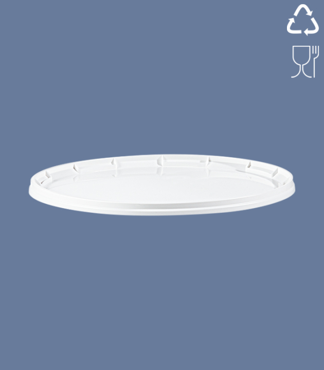 DECKEL ZU 12 L RUND-EIMER / WEISS