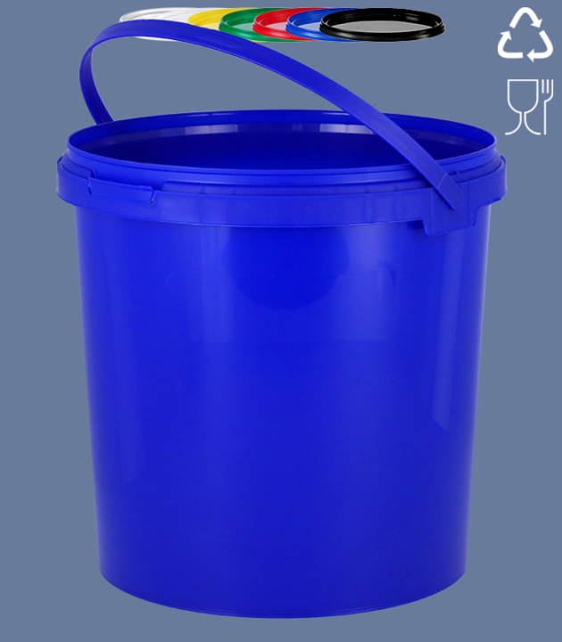 ROUND-BUCKET 10,8 L TOP (BH) / BLUE