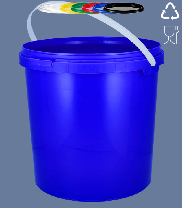 ROUND-BUCKET 10,8 L TOP (BH) / BLUE