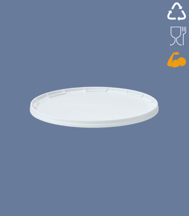 LID FOR 10,9 L ROUND-BUCKET /HEAVY DUTY / WHITE