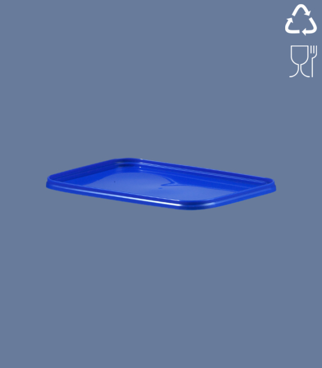DECKEL ZU RECHTECK-EIMER 5 L u. 10,6 L EKO / BLAU