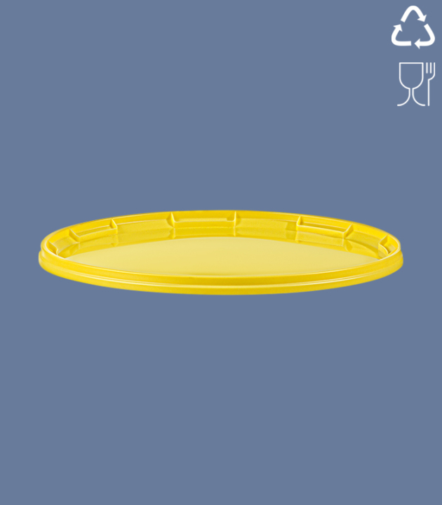 LID FOR ROUND-BUCKET DM 326 mm / YELLOW