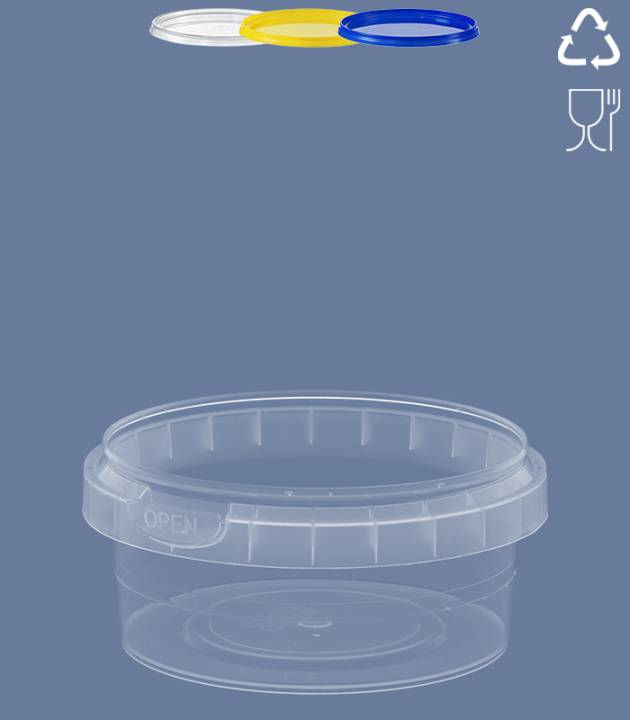 ROUND CUP TOP 180 ML / Ø 95 mm / TRANSPARENT