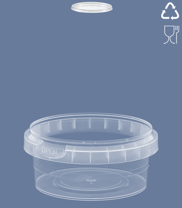 RUND-BECHER TOP 180 ML / Ø 95 mm / TRANSPARENT