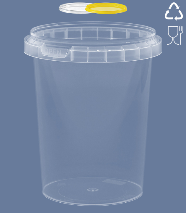 ROUND-CUP TOP 520 ML / Ø 95 mm /  TRANSPARENT