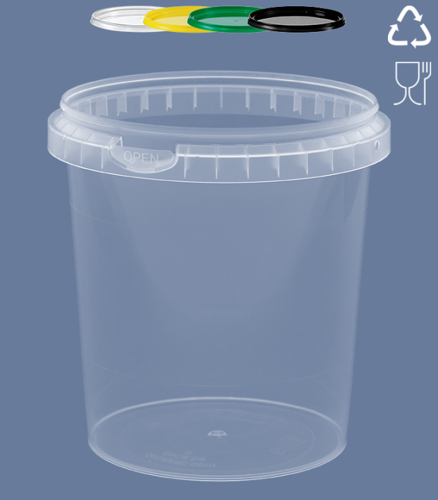 ROUND-CUP TOP 870 ML / Ø 118 mm / TRANSPARENT