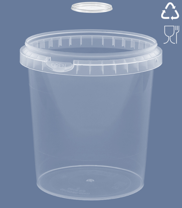 RUND-BECHER TOP 870 ML / Ø 118 mm / TRANSPARENT