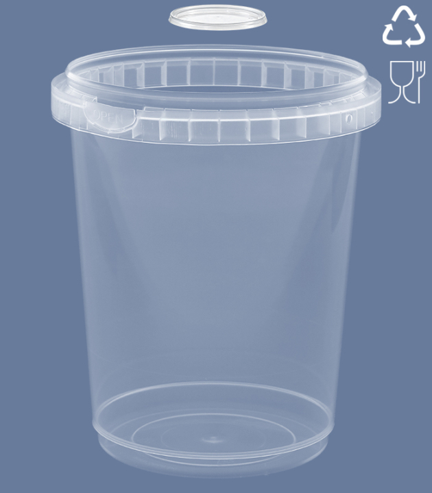 RUND-BECHER TOP 1.025 ML / Ø 118 mm / TRANSPARENT