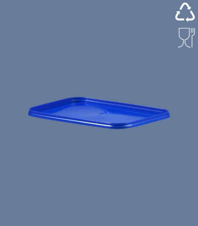 LID FOR 2,5 L RECTANGULAR-BUCKET / BLUE