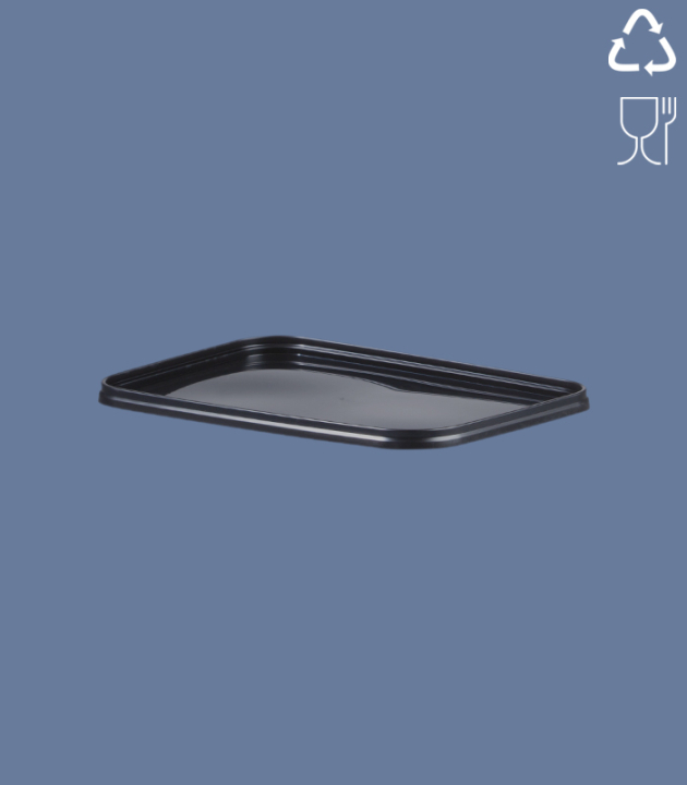 LID FOR 2,5 L RECTANGULAR-BUCKET / BLACK