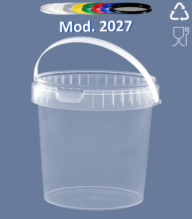 RUND-EIMER TOP 1,2 L / TRANSPARENT | Mod. 2027