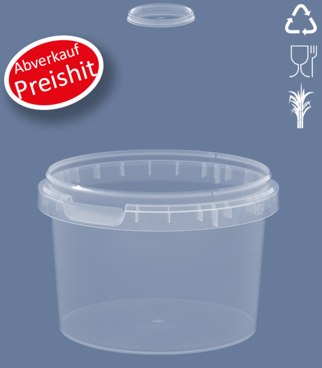 RUND-BECHER 565 ML / NatureBased 50+ / Ø 118 mm / TRANSP.