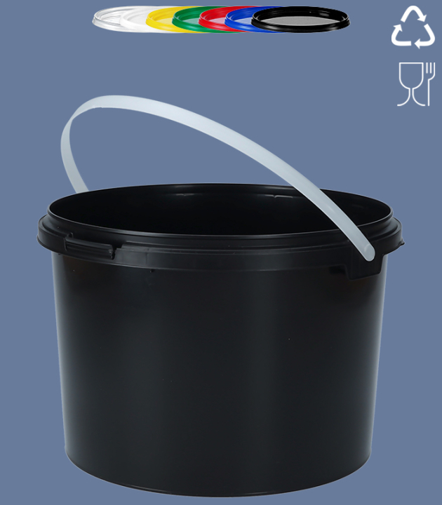 ROUND-BUCKET 3,0 L / BLACK