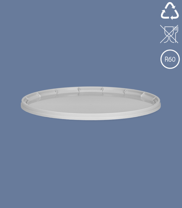 LID FOR ROUND-BUCKET 33 L / GREY