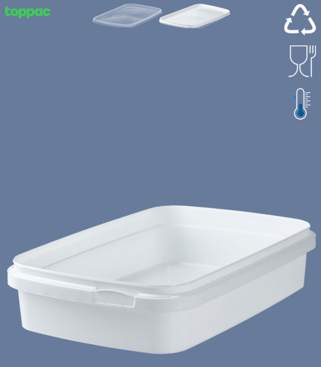 RECTANGULAR-CUP 600 ML / 192 x 128 mm / TRANSP.